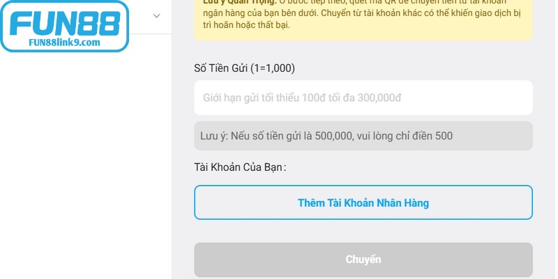 Quy trình rút tiền FUN88 tối ưu để bất kỳ hội viên nào cũng có thể thao tác